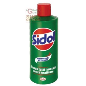 SIDOL LUCIDANTE METALLI SENZA GRAFFIARE ML. 250 SIDOL LUCIDANTE METALLI SENZA GRAFFIARE ML. 250