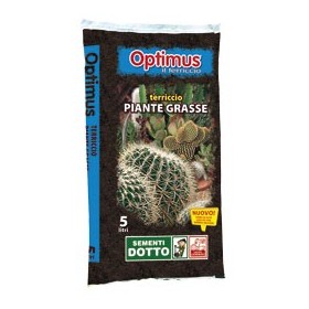 TERRICCIO OPTIMUS PER PIANTE GRASSE LT. 5 TERRICCIO OPTIMUS PER PIANTE GRASSE LT. 5