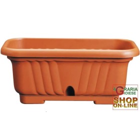 VASO CASSETTA BALCONIERA SELENE CON SOTTOCASSETTA CM. 60 VASO CASSETTA BALCONIERA SELENE CON SOTTOCASSETTA CM. 60