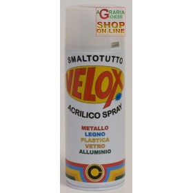 VELOX  SPRAY PROTETTETTIVO ANCORANTE TRASPARENTE PER PLASTICA ML.400 VELOX SPRAY PROTETTETTIVO ANCORANTE TRASPARENTE PER PLASTICA