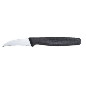 VICTORINOX SPELUCCHINO CURVO MANICO NERO VICTORINOX SPELUCCHINO CURVO MANICO NERO