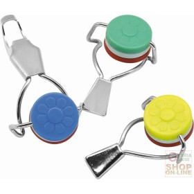 FACKELMANN TAPPI ERMETICI PER BOTTIGLIE 3 PZ. ART. 49401 FACKELMANN TAPPI ERMETICI PER BOTTIGLIE 3 PZ. ART. 49401