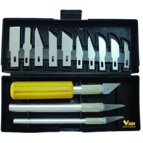 VIGOR KIT COLTELLI TAGLIABALSA ASSORTITO VIGOR KIT COLTELLI TAGLIABALSA ASSORTITO