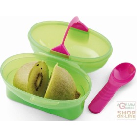 FACKELMANN SETI KIWI 3 IN 1 CONTENITORE COLTELLINO CUCCHIAIO  ART. 42078 FACKELMANN SETI KIWI 3 IN 1 CONTENITORE COLTELLINO CUCCHIAIO