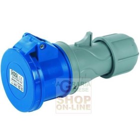 PRESA CEE INDUSTRIALE IP44-220V 2P+T 16A ART. 9223 PRESA CEE INDUSTRIALE IP44-220V 2P+T 16A ART. 9223