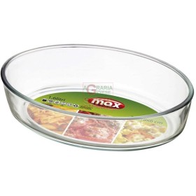 MAX TEGLIA OVALE 1.6LT DIM.26X18X6CM MAX TEGLIA OVALE 1.6LT DIM.26X18X6CM