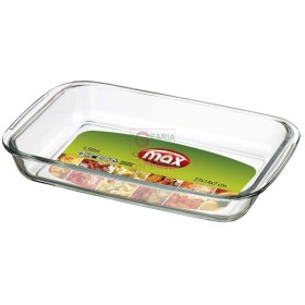 MAX TEGLIA RETTANGOLARE 1.5LT DIM.27X14X7CM MAX TEGLIA RETTANGOLARE 1.5LT DIM.27X14X7CM