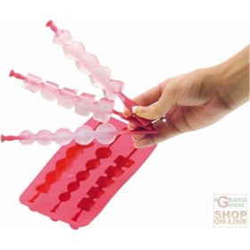 FACKELMANN FORMAGHIACCIOLI CIOCCOLATINI COLORATI CM. 20X11,5X2,5 ART. 49392 FACKELMANN FORMAGHIACCIOLI CIOCCOLATINI COLORATI CM.