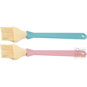 FACKELMANN PENNELLO GRANDE IN SILICONE RESISTENTE FINO A 230° 25X5X1 CM CANDY AZZURRA O ROSA ART. 43921 FACKELMANN PENNELLO GRANDE IN SILICONE RESISTENTE FINO A 230°