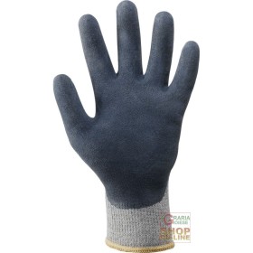 GUANTO CON SUPPORTO COTONE POLIESTERE PALMO RICOPERTO IN GOMMA TECNOLOGIA MICROFINISH GUANTO CON SUPPORTO COTONE POLIESTERE PALMO RICOPERTO IN GOMMA
