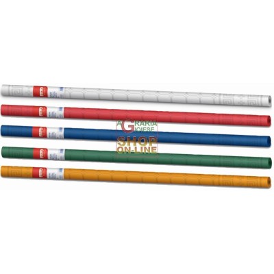 TOVAGLIA DI CARTA DAMASCATA TINTA UNITA ARANCIO MT. 1,2X 7