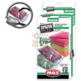 MAX SPAZIO FACILE SAC.MEDIUM 2PZ 45X65CM MAX SPAZIO FACILE SAC.MEDIUM 2PZ 45X65CM