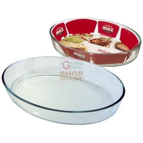MAX TEGLIA OVALE 1.6LT DIM. 26X18.2CM MAX TEGLIA OVALE 1.6LT DIM. 26X18.2CM