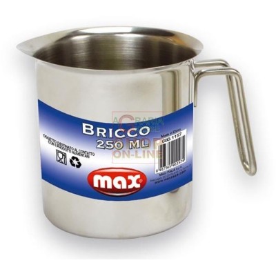 MAX BRICCO 350ML INOX