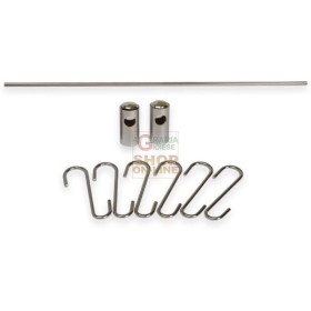 MAX ROTAIA 40CM +6 GANCI E PERNI FISSAGGIO MAX ROTAIA 40CM +6 GANCI E PERNI FISSAGGIO