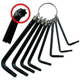 BLINKY SERIE CHIAVI TORX PZ. 8 35972-10/5 BLINKY SERIE CHIAVI TORX PZ. 8 35972-10/5