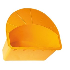 FERRARI SPALLA PORTATUBO IN PLASTICA GIALLA FERRARI SPALLA PORTATUBO IN PLASTICA GIALLA