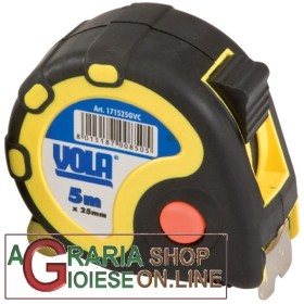 FLESSOMETRO PROFESSIONALE VOLA MOD. GW 558 MM. 25 ML. 5 FLESSOMETRO PROFESSIONALE VOLA MOD. GW 558 MM. 25 ML. 5