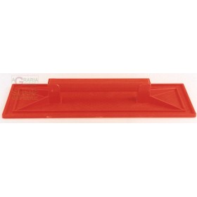 FRATTONE IN PLASTICA ARANCIO CM. 15 X 45 FRATTONE IN PLASTICA ARANCIO CM. 15 X 45