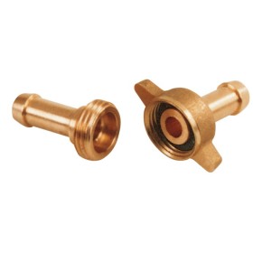 GIUNTATUBI OTTONE 3 PEZZI 1/2 X 8 MM. GIUNTATUBI OTTONE 3 PEZZI 1/2 X 8 MM.