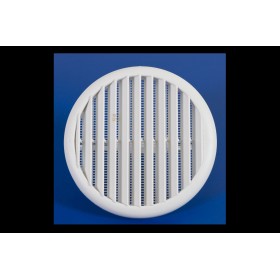 GRIGLIA AERAZIONE IN PLASTICA CON MOLLE E ZANZARIERA DIAM. MM. 120-160 GRIGLIA AERAZIONE IN PLASTICA CON MOLLE E ZANZARIERA DIAM. MM.