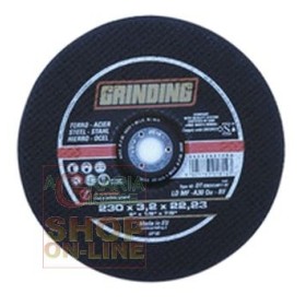 GRINDING DISCO MOLA ABRASIVO PER FERRO LT-LDMF PER METALLI DIAM. 230X3,2 GRINDING DISCO MOLA ABRASIVO PER FERRO LT-LDMF PER METALLI