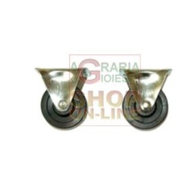 SET 4 RUOTE IN GOMMA DIAM. 40 MM. SET 4 RUOTE IN GOMMA DIAM. 40 MM.