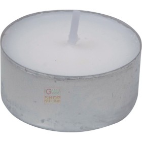 TEA-LIGHT CANDELA BIANCA MADE IN ITALY DIAM. 38 PZ. 50 TEA-LIGHT CANDELA BIANCA MADE IN ITALY DIAM. 38 PZ. 50