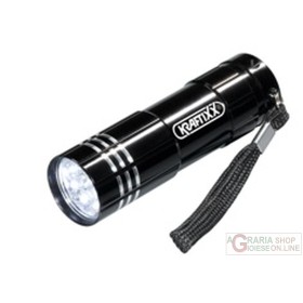 Einhell Torcia a batteria tascabile colorata a 9 LED Einhell Torcia a batteria tascabile colorata a 9 LED