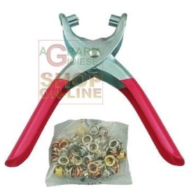 PINZA OCCHIELLATRICE CON OCCHIELLI PINZA OCCHIELLATRICE CON OCCHIELLI