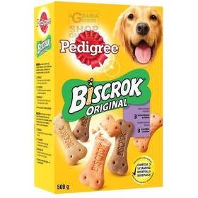PEDIGREE  BISCROK ORIGINAL BISCOTTI PER CANI ADULTI GR. 500 PEDIGREE BISCROK ORIGINAL BISCOTTI PER CANI ADULTI GR. 500