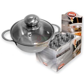 MAX CASSERUOLA INOX 14 CM C/COP.IN DISPLAY MAX CASSERUOLA INOX 14 CM C/COP.IN DISPLAY