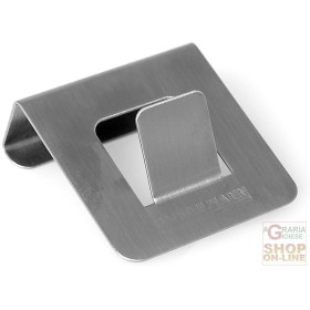 FACKELMANN APPENDINO PER PORTA IN ACCIAIO INOX SATINATO 5X5X2 CM. ART. 61242 FACKELMANN APPENDINO PER PORTA IN ACCIAIO INOX SATINATO 5X5X2