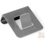 FACKELMANN APPENDINO PER PORTA IN ACCIAIO INOX SATINATO 5X5X2