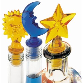 FACKELMANN TAPPO COLORATO IN ABS, FORME E COLORI ASSORTITI ART. 49413 FACKELMANN TAPPO COLORATO IN ABS, FORME E COLORI ASSORTITI ART.