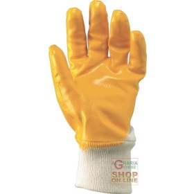 GUANTO NBR POLSO MAGLIA  COLORE GIALLO  TG  7 8 9 10 GUANTO NBR POLSO MAGLIA COLORE GIALLO TG 7 8 9 10