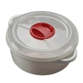 CONTENITORE IN PLASTICA PER MICROONDE CON VALVOLA LT. 2 CONTENITORE IN PLASTICA PER MICROONDE CON VALVOLA LT. 2