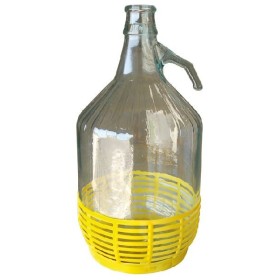 DAMA IN VETRO RIVESTITA CON TAPPO LT. 5 DAMA IN VETRO RIVESTITA CON TAPPO LT. 5