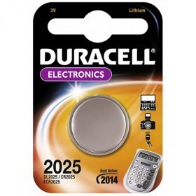 DURACELL BATTERIA A BOTTONE CR2025 BL.1PZ DURACELL BATTERIA A BOTTONE CR2025 BL.1PZ