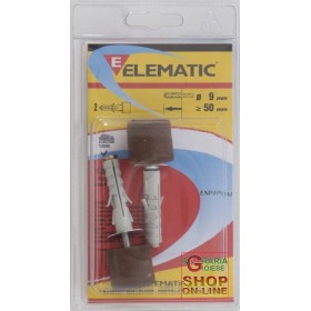 ELEMATIC TASSELLI PARACOLPI IN GOMMA ENP/FP9 M PZ. 2 ELEMATIC TASSELLI PARACOLPI IN GOMMA ENP/FP9 M PZ. 2