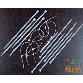 FASCETTE DI CABLAGGIO NYLON MM. 3,6 X 200 PZ. 100 FASCETTE DI CABLAGGIO NYLON MM. 3,6 X 200 PZ. 100