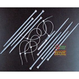 FASCETTE DI CABLAGGIO NYLON NAT. MM. 3,6X290 PZ.100 FASCETTE DI CABLAGGIO NYLON NAT. MM. 3,6X290 PZ.100
