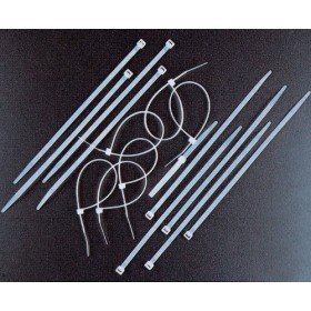 FASCETTE DI CABLAGGIO NYLON NERE MM. 4,8 X 200 PZ. 100 FASCETTE DI CABLAGGIO NYLON NERE MM. 4,8 X 200 PZ. 100