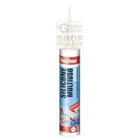FISCHER SILICONE ACETICO UNIVERSALE TRASPARENTE ML. 280 FISCHER SILICONE ACETICO UNIVERSALE TRASPARENTE ML. 280