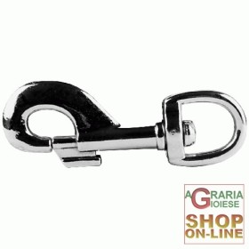 MOSCHETTONI GIREVOLI ACCIAIO NICHELATO 225 DCNP MOSCHETTONI GIREVOLI ACCIAIO NICHELATO 225 DCNP