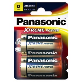 PANASONIC BATTERIE ALKALINE EXTREME POWER TORCIA PZ. 2 LR20 PANASONIC BATTERIE ALKALINE EXTREME POWER TORCIA PZ. 2 LR20