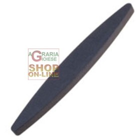 PIETRA PER AFFILARE CARBORUNDUM ORIGINALE OVALE CM. 23 PIETRA PER AFFILARE CARBORUNDUM ORIGINALE OVALE CM. 23