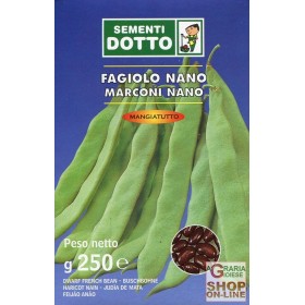 SEMI DI FAGIOLO NANO MARCONI SEME NERO GR. 250 SEMI DI FAGIOLO NANO MARCONI SEME NERO GR. 250