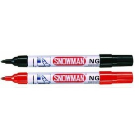 SNOWMAN PENNARELLO ROSSO PUNTA TONDA NG-12 SNOWMAN PENNARELLO ROSSO PUNTA TONDA NG-12