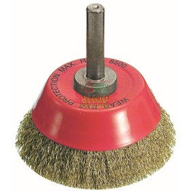 SPAZZOLA A TAZZA FILI ONDULATI GAMBO 6X25 MM.50 SPAZZOLA A TAZZA FILI ONDULATI GAMBO 6X25 MM.50